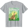 image:imageStar Wars Yoda Yoga Peaceful Stretching Session Poster TShirtHeather Grey
