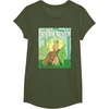 image:imageStar Wars Yoda Yoga Peaceful Stretching Session Poster TShirtOlive Green