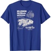 image:imageStar Wars  Millennium Falcon Schematic TShirtRoyal Blue