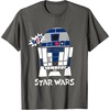 image:imageStar Wars Classic R2D2 Beep Droid Chibi TShirtAsphalt Grey