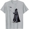 image:imageStar Wars Darth Vader Playing With Toy TIE Fighter TShirtHeather Grey