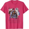 image:imageStar Wars Empires Dark Trooper Sketchy Profile TShirtRed Heather