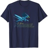 image:imageStar Wars Iconic XWing Rebel Ship Flying Big Chest Logo TShirtNavy Blue
