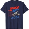 image:imageStar Wars May the 4th Be With You 2024 Lukes XWing Fighter TShirtNavy Blue