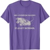 image:imageStar Wars Millennium Falcon Flight School Distressed TShirtPurple Heather