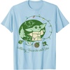 image:imageStar Wars The Mandalorian Grogu Christmas Holiday Lights TShirtBaby Blue