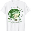 image:imageStar Wars The Mandalorian Grogu Christmas Holiday Lights TShirtWhite