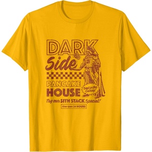 image:imageDarth Vader  Dark Side Pancake House TShirtGolden Yellow