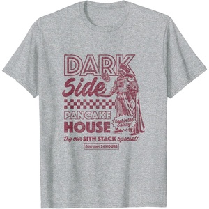 image:imageDarth Vader  Dark Side Pancake House TShirtHeather Grey