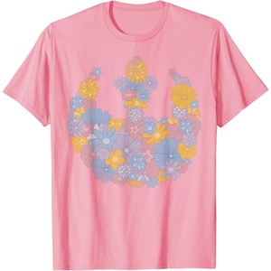 image:imageRebel Flower Logo TShirtPink