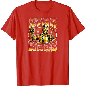 image:imageStar Wars  C3PO Air Brush Style TShirtRed