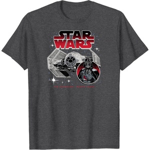 image:imageStar Wars  Darth Vader Tie Advanced TShirtDark Heather Grey