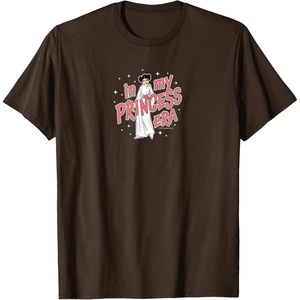 image:imageStar Wars  Princess Leia  In My Princess Era TShirtBrown