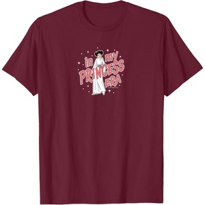 image:imageStar Wars  Princess Leia  In My Princess Era TShirtBurgundy