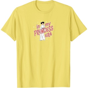 image:imageStar Wars  Princess Leia  In My Princess Era TShirtLemon Yellow