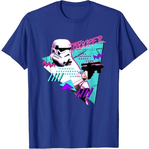 image:imageStar Wars Classic 1980s Retro Pop Stormtrooper TShirtRoyal Blue