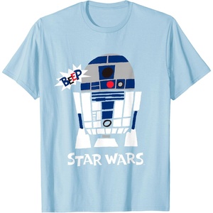 image:imageStar Wars Classic R2D2 Beep Droid Chibi TShirtBaby Blue