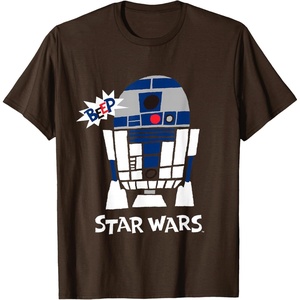 image:imageStar Wars Classic R2D2 Beep Droid Chibi TShirtBrown
