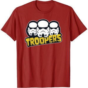 image:imageStar Wars Dark Side Imperial Stormtrooper Helmets Troopers TShirtCranberry Red