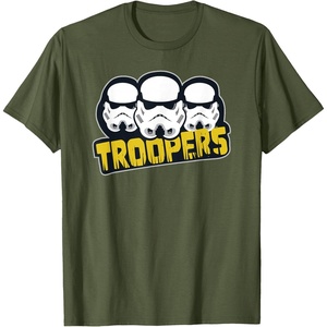 image:imageStar Wars Dark Side Imperial Stormtrooper Helmets Troopers TShirtOlive Green