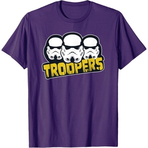 image:imageStar Wars Dark Side Imperial Stormtrooper Helmets Troopers TShirtPurple