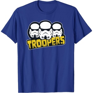 image:imageStar Wars Dark Side Imperial Stormtrooper Helmets Troopers TShirtRoyal Blue