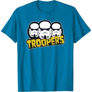 image:imageStar Wars Dark Side Imperial Stormtrooper Helmets Troopers TShirtSapphire Blue