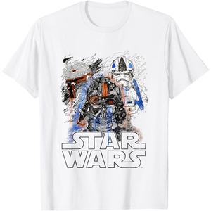 image:imageStar Wars Empires Dark Trooper Sketchy Profile TShirtWhite