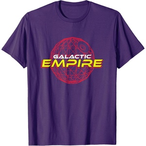 image:imageStar Wars Galactic Empire Iconic Death Star Big Chest Logo TShirtPurple