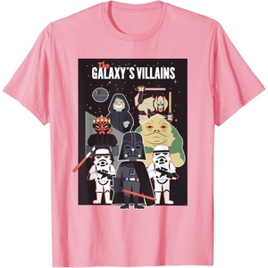 image:imageStar Wars Galaxys Villains Darth Vader Maul Grievous Jabba TShirtPink