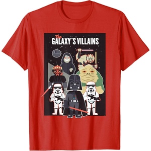 image:imageStar Wars Galaxys Villains Darth Vader Maul Grievous Jabba TShirtRed