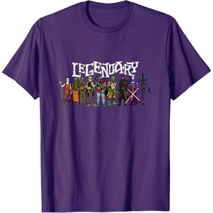 image:imageStar Wars Legendsry Bounty Hunter Ensemble Boba Fett Center TShirtPurple