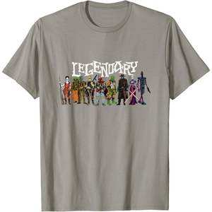 image:imageStar Wars Legendsry Bounty Hunter Ensemble Boba Fett Center TShirtSlate Grey