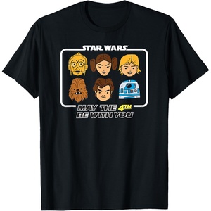 image:imageStar Wars May the 4th Be With You Classic Movie Characters TShirtBlack