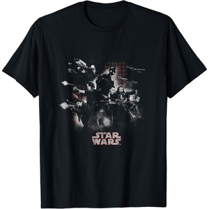 image:imageStar Wars Rogue One Distressed Empire Resistance Grid TShirtBlack