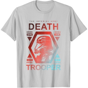 image:imageStar Wars Rogue One Imperial Army Death Trooper Gradient TShirtSilver Grey