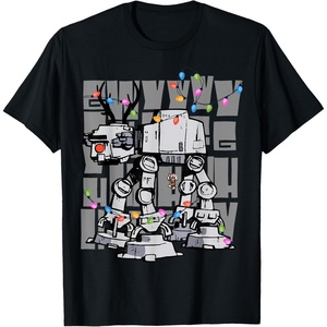 image:imageStar Wars The Clone Wars Reindeer Lights Luke Skywalker TShirtBlack