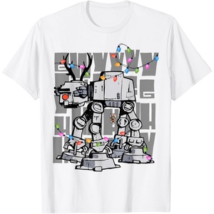 image:imageStar Wars The Clone Wars Reindeer Lights Luke Skywalker TShirtWhite