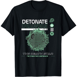 image:imageStar Wars The Death Star Tie Fighter Defence Big Chest Logo TShirtBlack