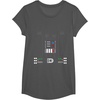image:imageGalactic Dark Armor Control Panel Design TShirtAsphalt Grey