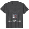 image:imageGalactic Dark Armor Control Panel Design TShirtDark Heather Grey