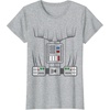 image:imageGalactic Dark Armor Control Panel Design TShirtHeather Grey