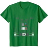 image:imageGalactic Dark Armor Control Panel Design TShirtKelly Green