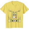 image:imageGalactic Dark Armor Control Panel Design TShirtLemon Yellow