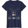 image:imageGalactic Dark Armor Control Panel Design TShirtNavy Blue