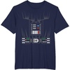 image:imageGalactic Dark Armor Control Panel Design TShirtNavy Blue