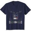 image:imageGalactic Dark Armor Control Panel Design TShirtNavy Blue