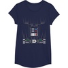image:imageGalactic Dark Armor Control Panel Design TShirtNavy Blue