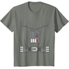 image:imageGalactic Dark Armor Control Panel Design TShirtOlive Heather