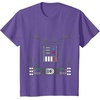 image:imageGalactic Dark Armor Control Panel Design TShirtPurple Heather